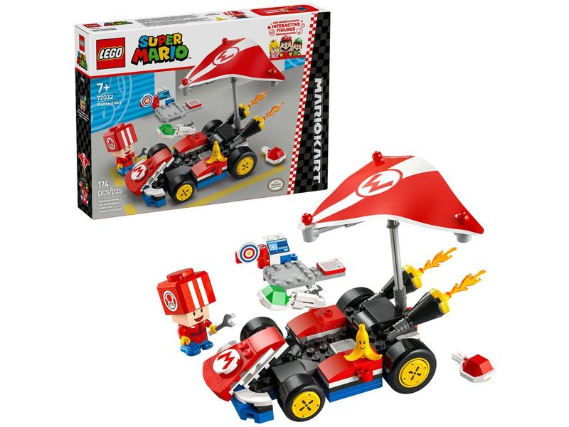 マリモ LEGO Kart padrão 72032 174 Peças - Brinquedos de Montar e